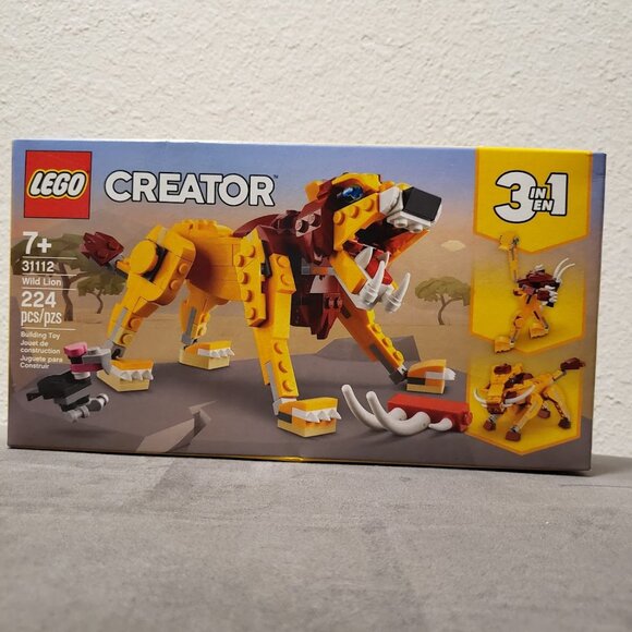 NEW LEGO Creator 3 in 1 Lion King Ostrich Warthog Easter Basket Gift Brand new S - Picture 2 of 10